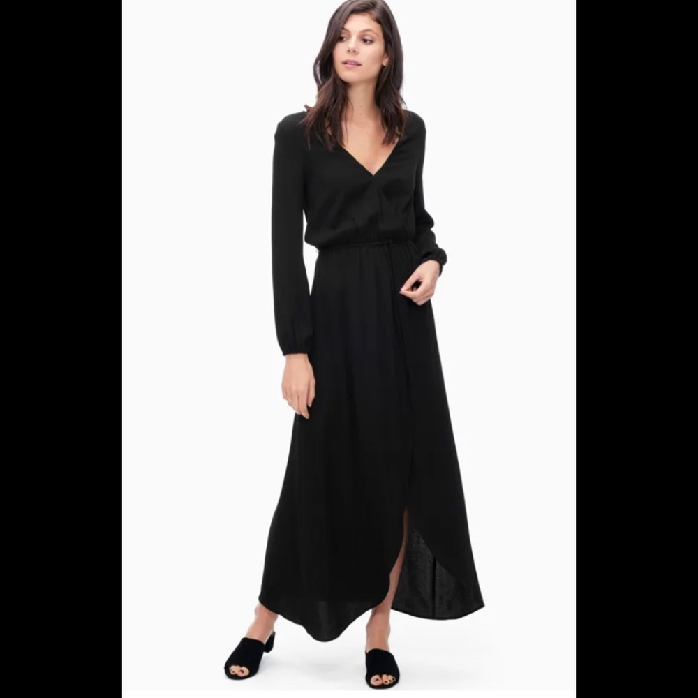 NWT Splendid Heavy Crepe Wrap Dress
